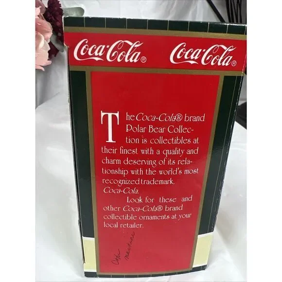 1998 COCA-COLA POLAR BEAR COLLECTION ORNAMENT - Bear Coke Machine - - Picture 4 of 12